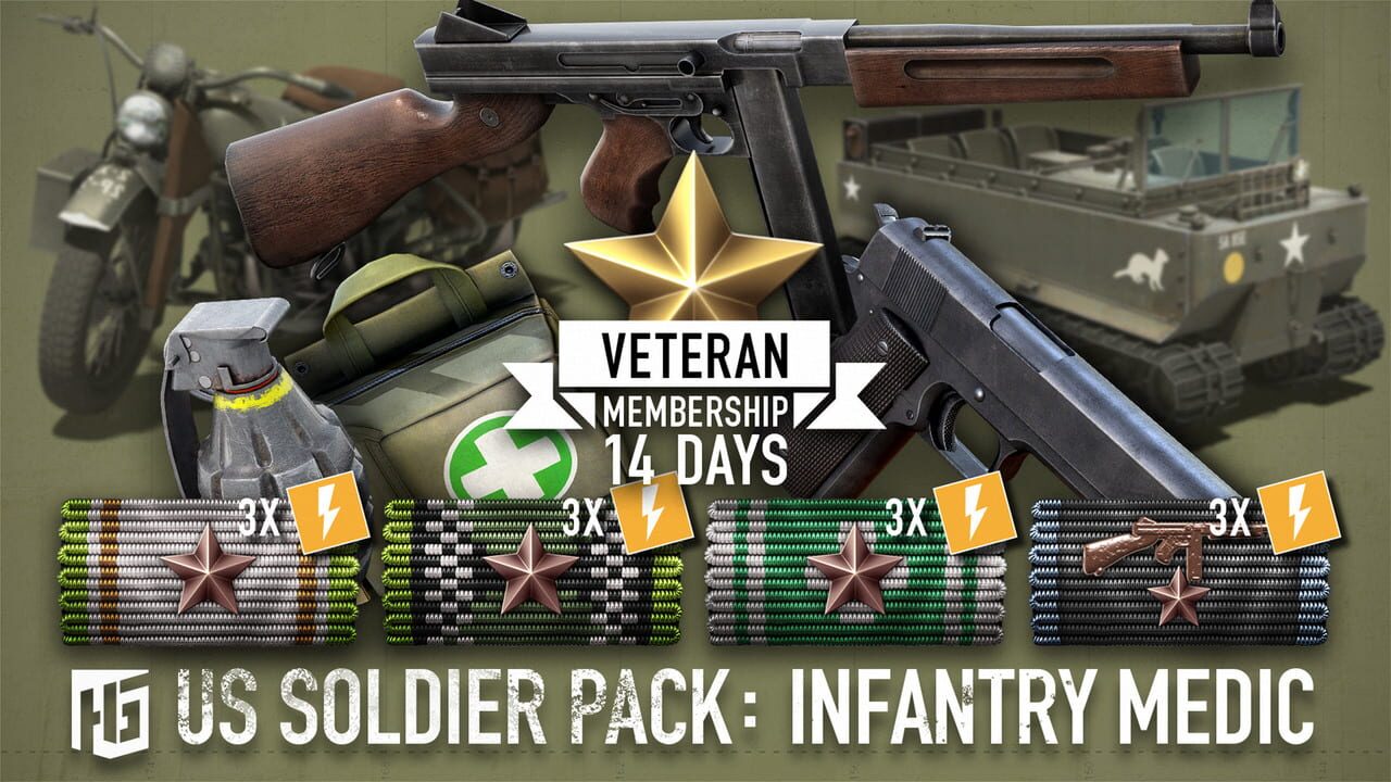 Heroes & Generals: US Soldier Pack - Infantry Medic Image