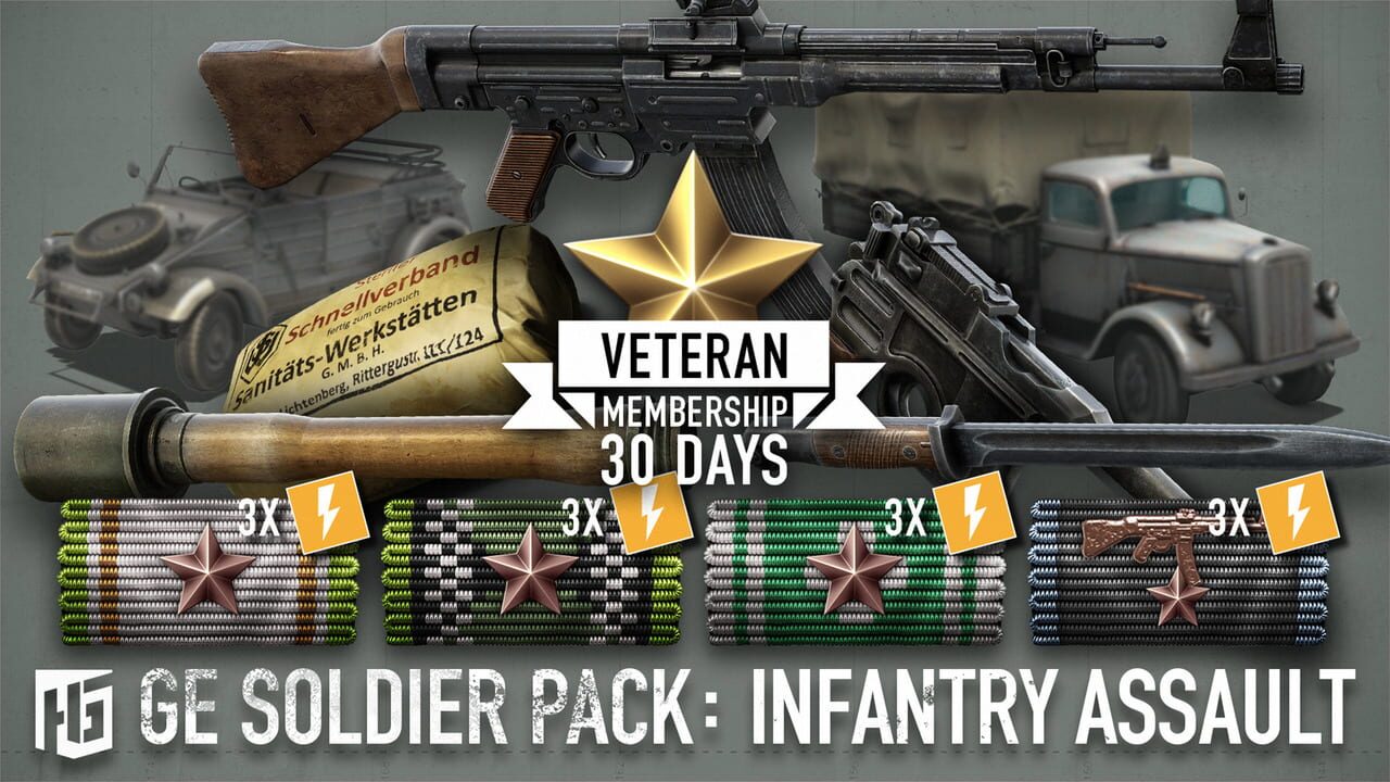 Heroes & Generals: GE Soldier Pack - Infantry Assault Image