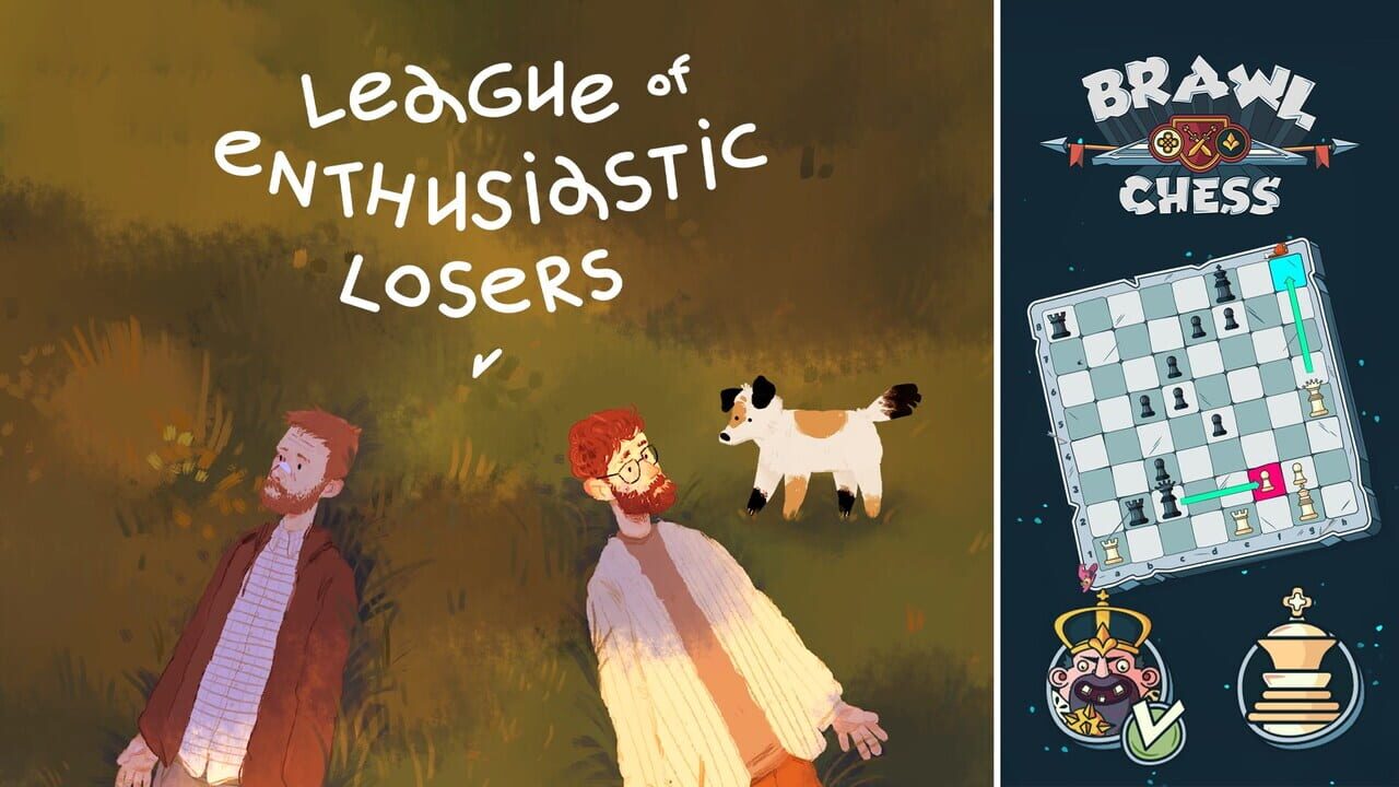 League of Enthusiastic Losers + Brawl Chess Image