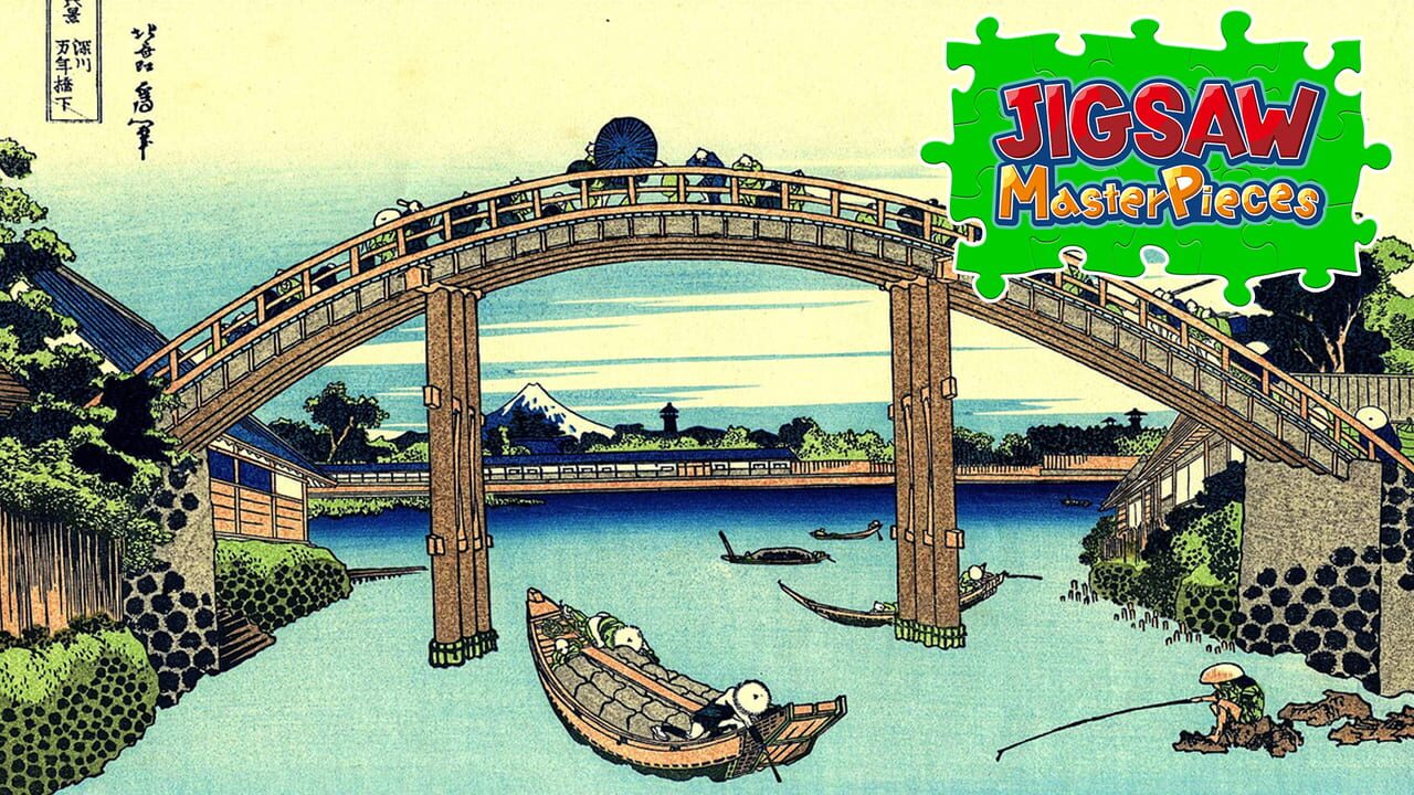 Jigsaw Masterpieces: Masterpieces of World - Ukiyo-e, Hokusai's Thirty-Six Views of Mt.Fuji Vol.1 Image
