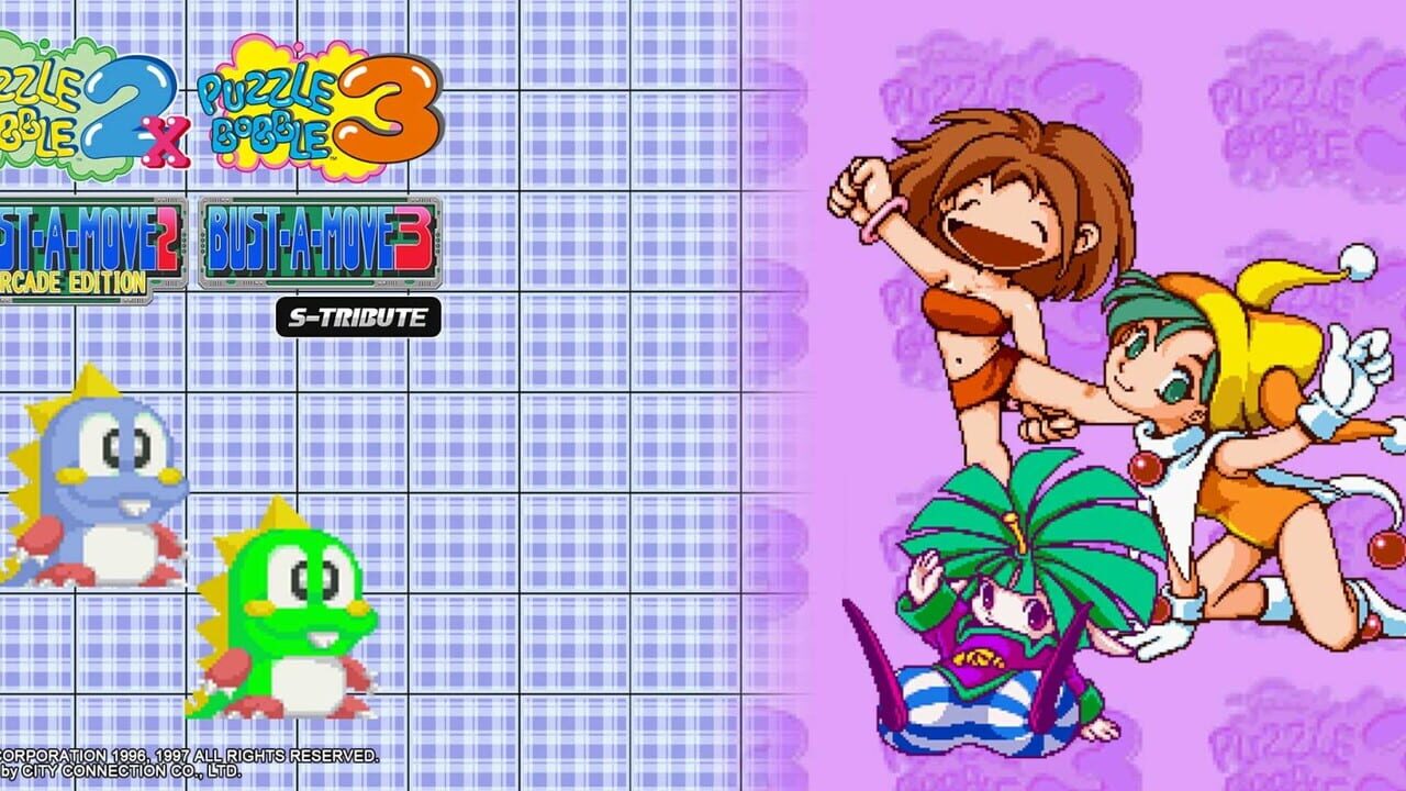 Puzzle Bobble 2X/Bust-A-Move 2: Arcade Edition & Puzzle Bobble 3/Bust-A-Move 3: S-Tribute Image