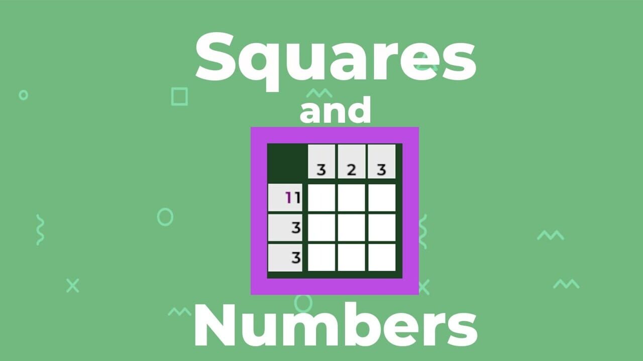 Squares and Numbers Image