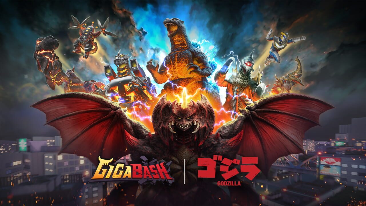 GigaBash: Godzilla 4 Kaiju Pack Image