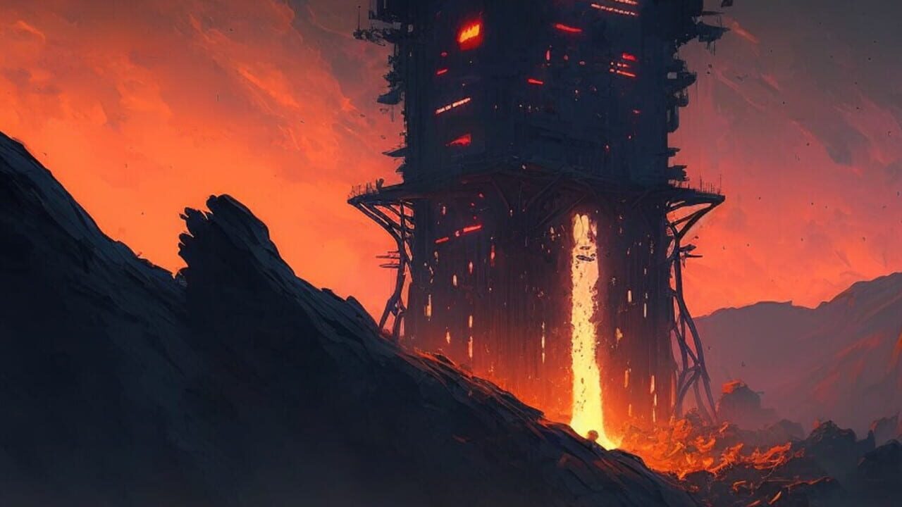 Space Drilling Station artwork 1