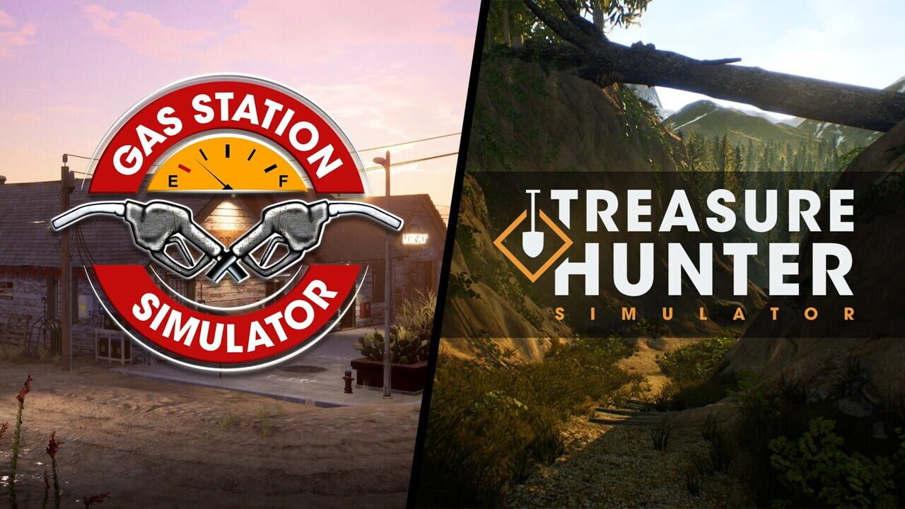 Simulator Pack: Gas Station Simulator and Treasure Hunter Simulator Image