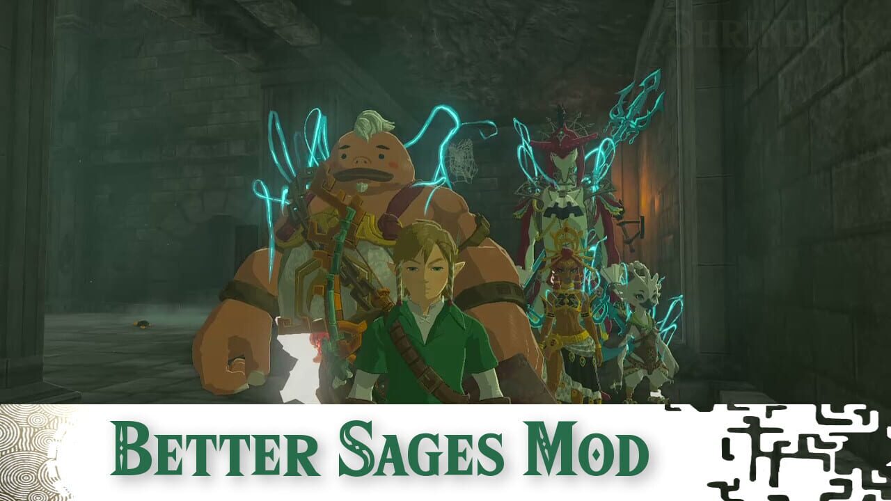 The Legend of Zelda: Tears of the Kingdom - Better Sages Mod Image