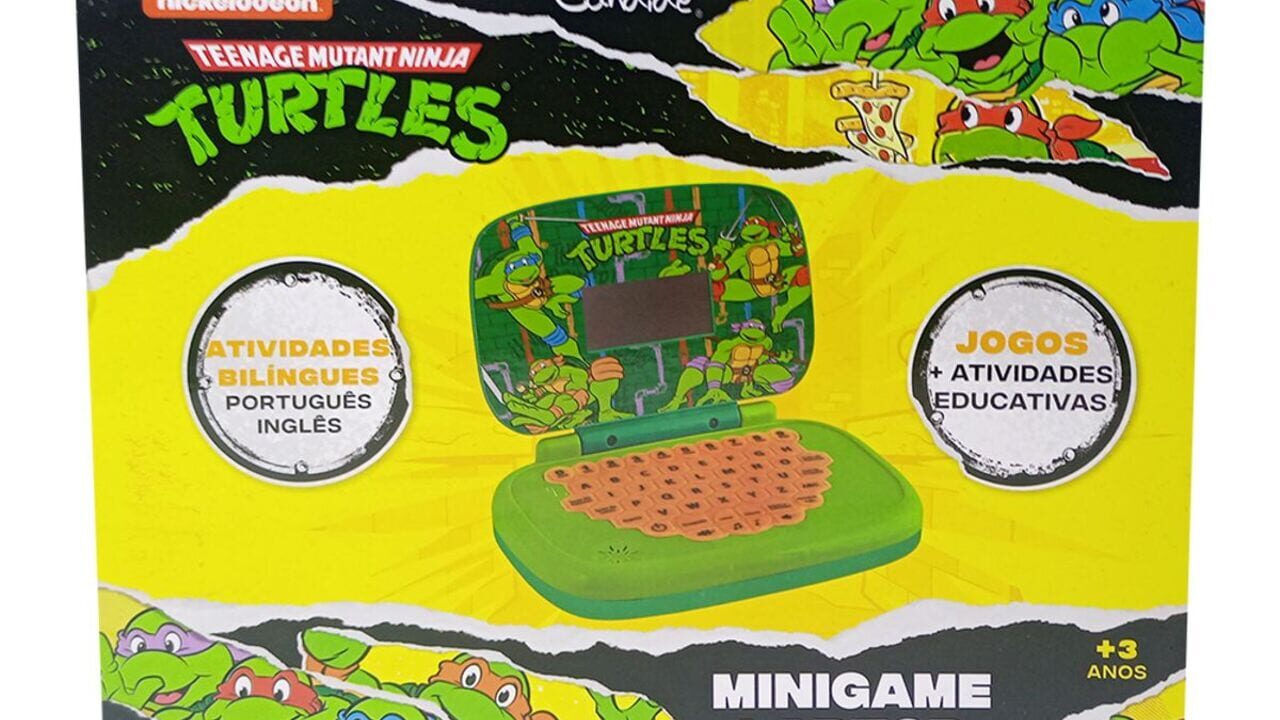 Teenage Mutant Ninja Turtles: Minigame Laptop Image