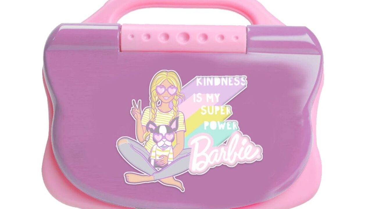 Barbie: Laptop Charm Tech Image