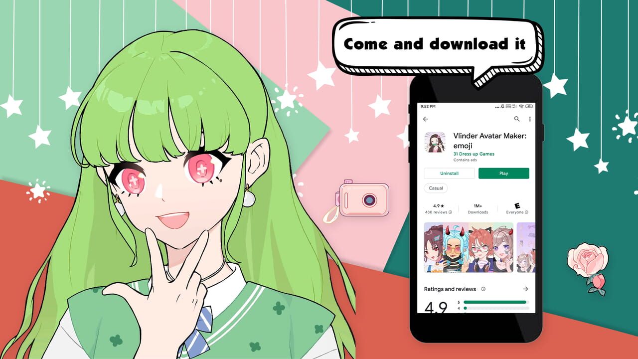 Vlinder Avatar Town Simulator Image