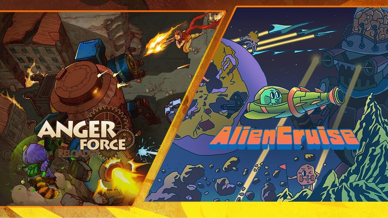 AngerForce and AlienCruise Arcade Shooting Bundle Image