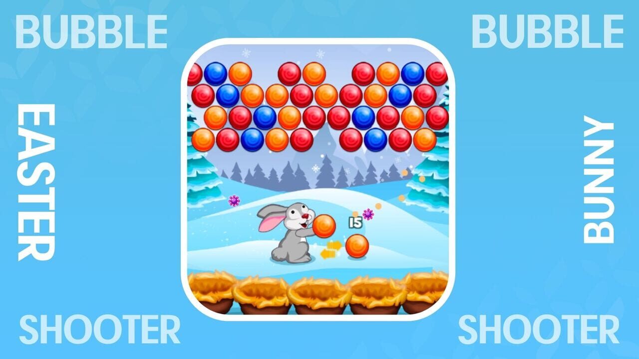 Easter Bunny: Bubble Shooter Image