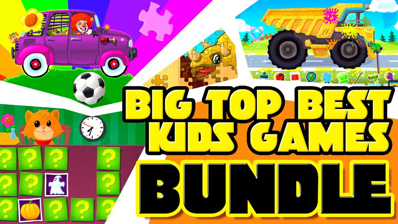 Big Top Best Kids Games Bundle Image