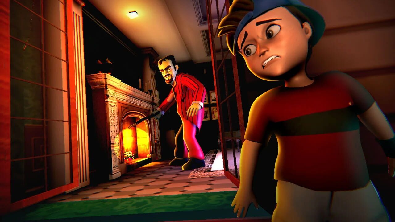 Scary Stranger 3D Image