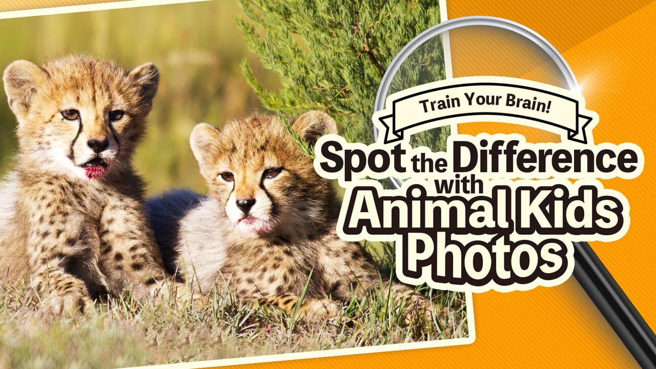 Train Your Brain! Spot the Difference with Animal Kids Photos Image