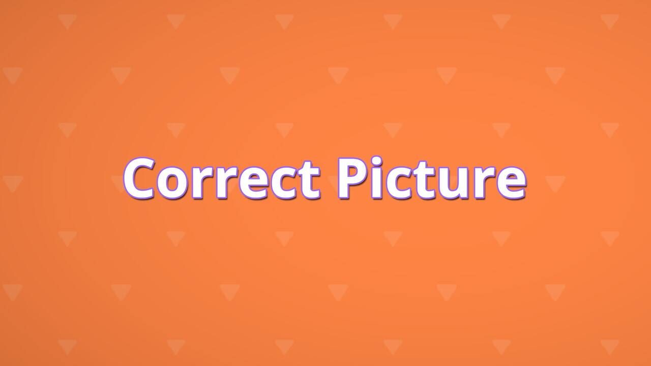 Correct Picture Image