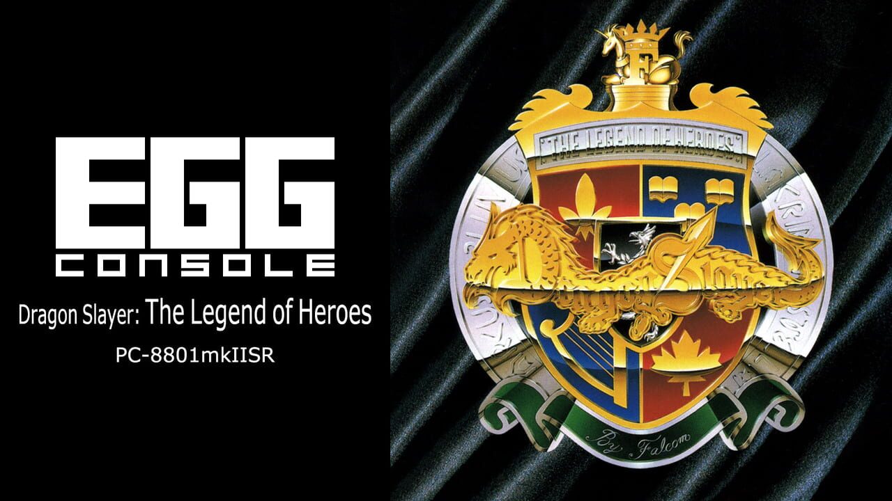 Eggconsole Dragon Slayer: The Legend of Heroes PC-8801mkIISR Image