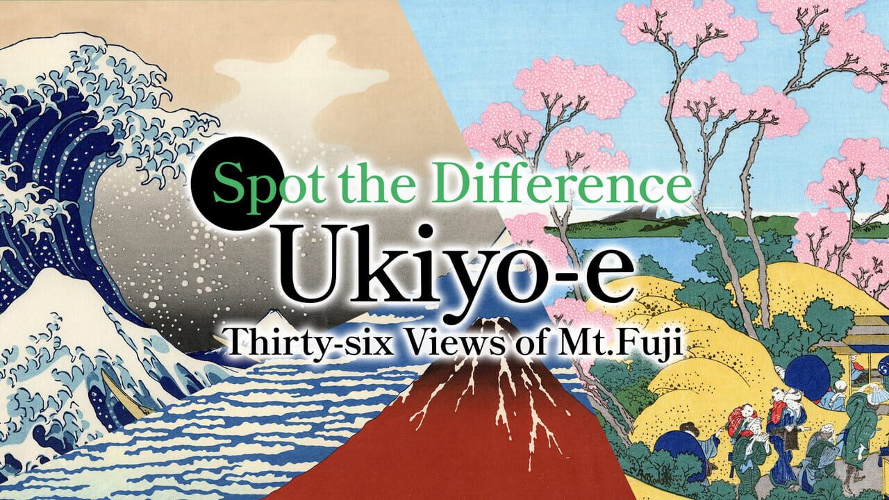 Spot the Difference: Ukiyo-e Thirty-six Views of Mt. Fuji Image