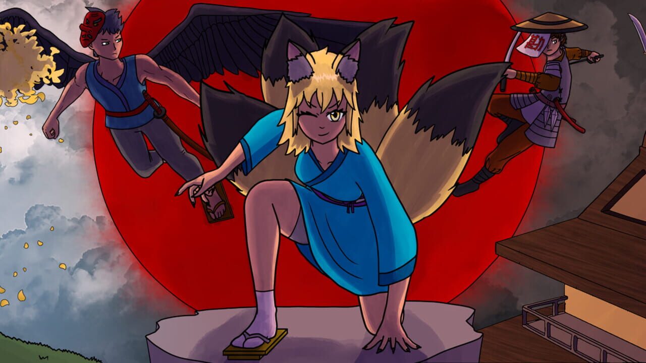 Mizuki and the Crimson Moon artwork 1
