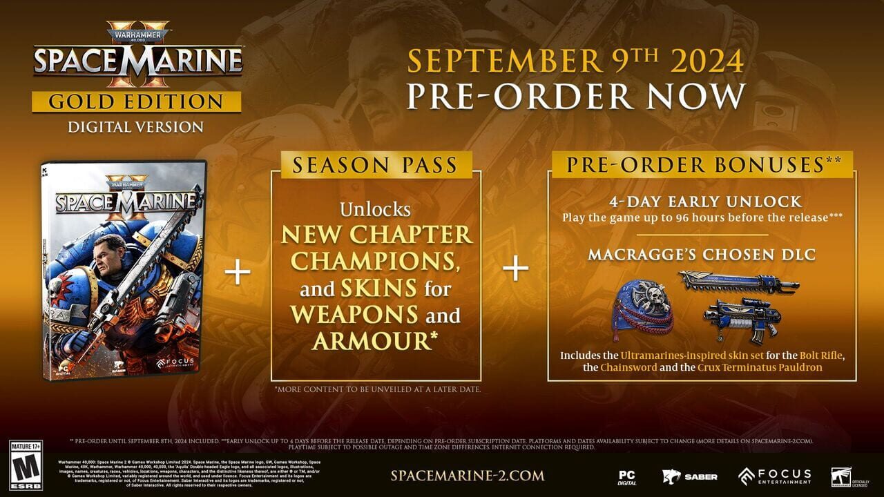 Warhammer 40,000: Space Marine II - Gold Edition Image
