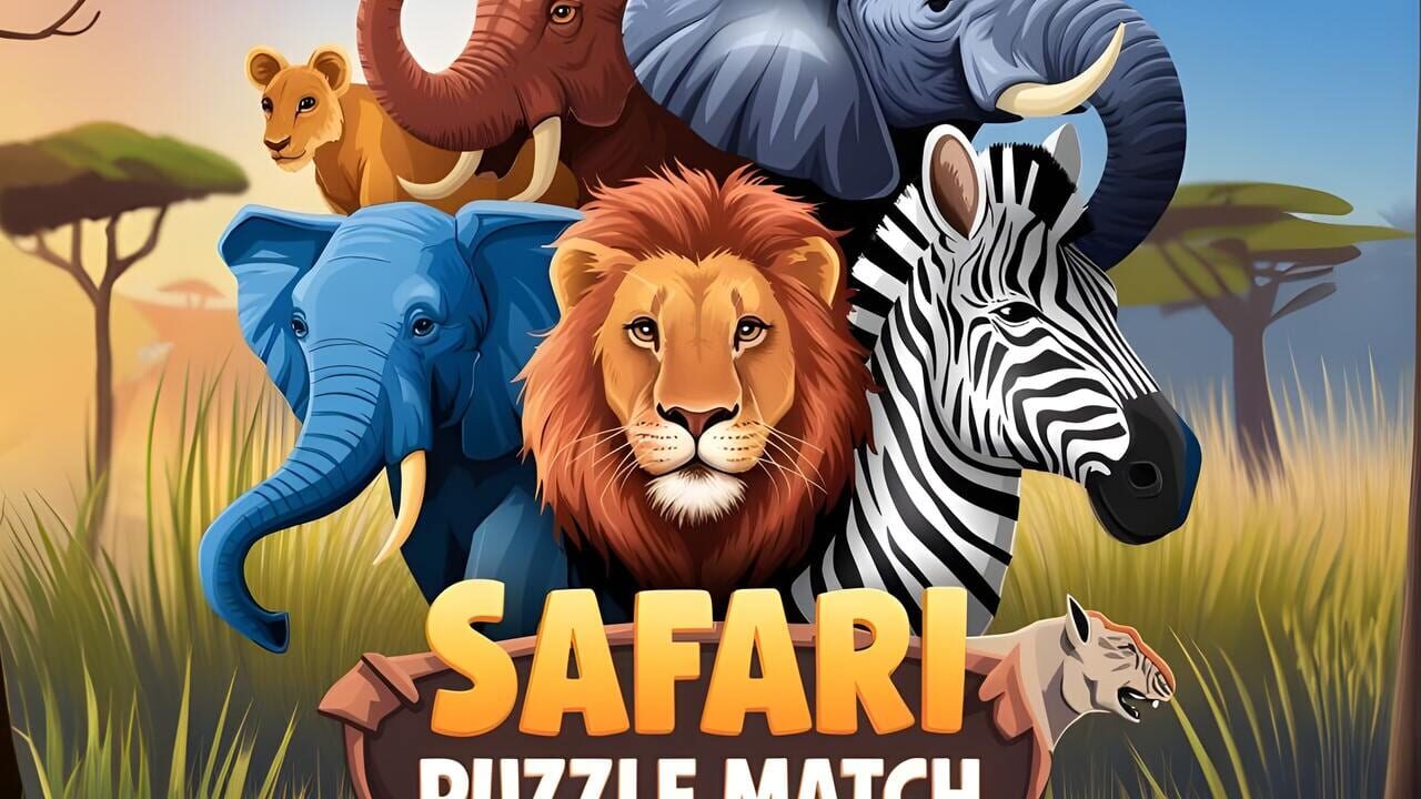 Safari Puzzle Match Image