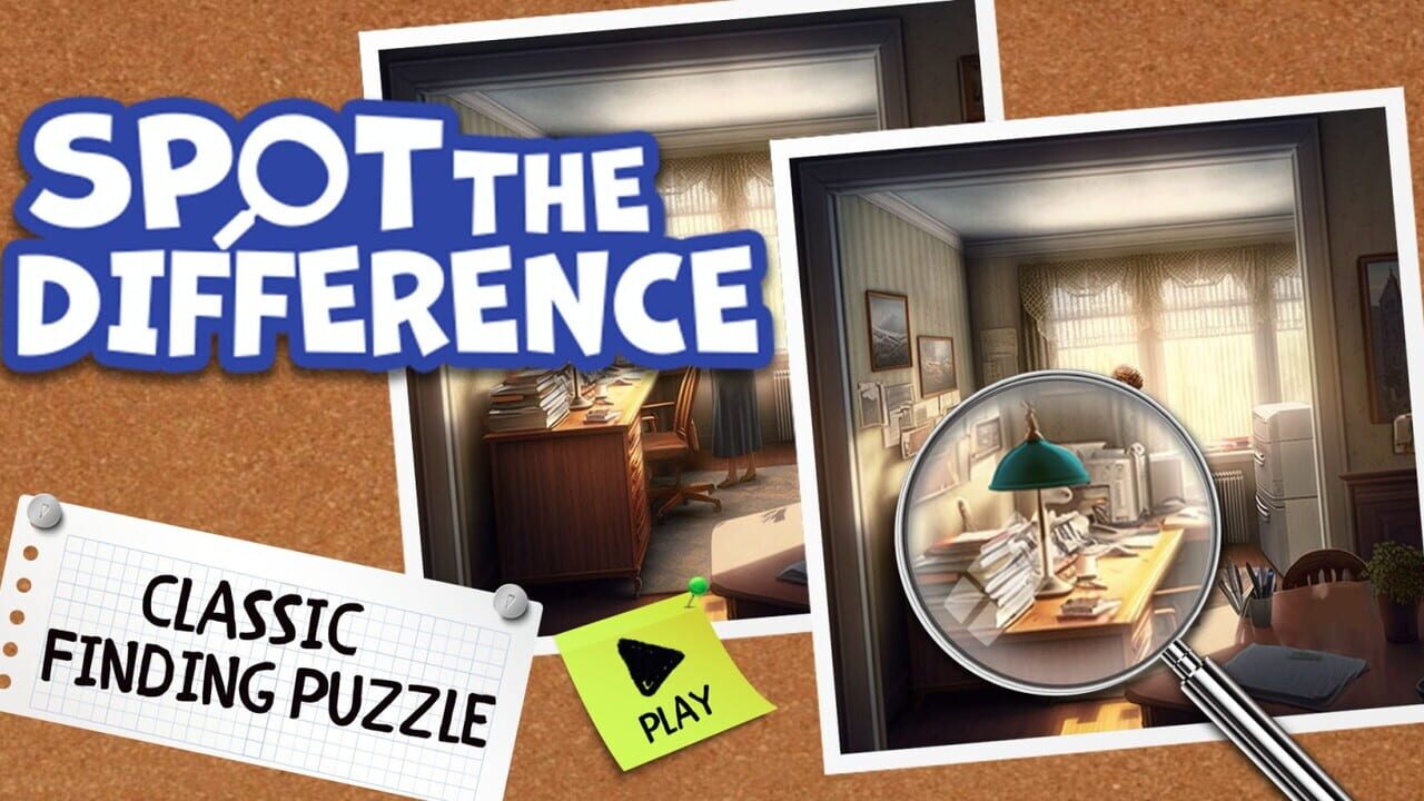 Spot The Difference: Classic Finding Puzzle Image