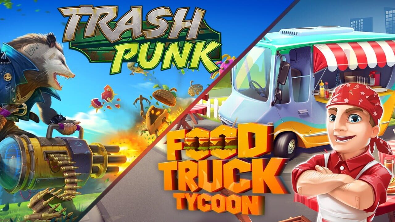 2 in 1: Trash Punk & Food Truck Tycoon Image