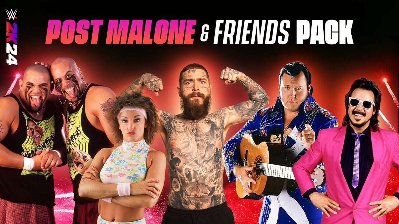 WWE 2K24: Post Malone & Friends Pack Image