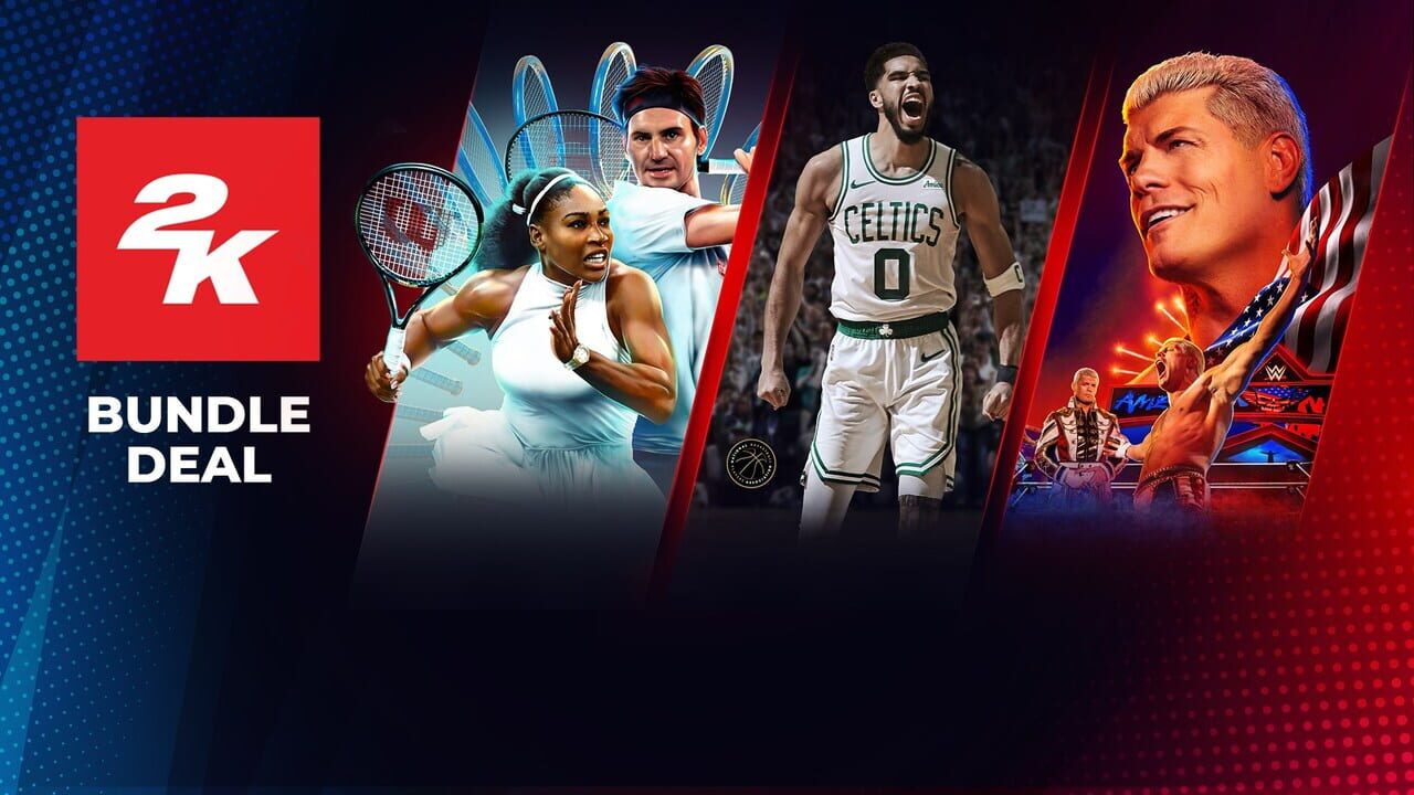 NBA 2K25 x WWE 2K24 x TopSpin 2K25 Bundle Image