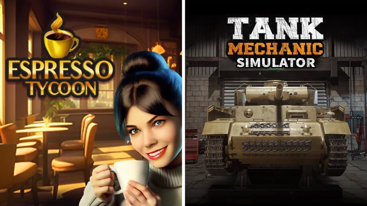Espresso Tycoon & Tank Mechanic Simulator Image