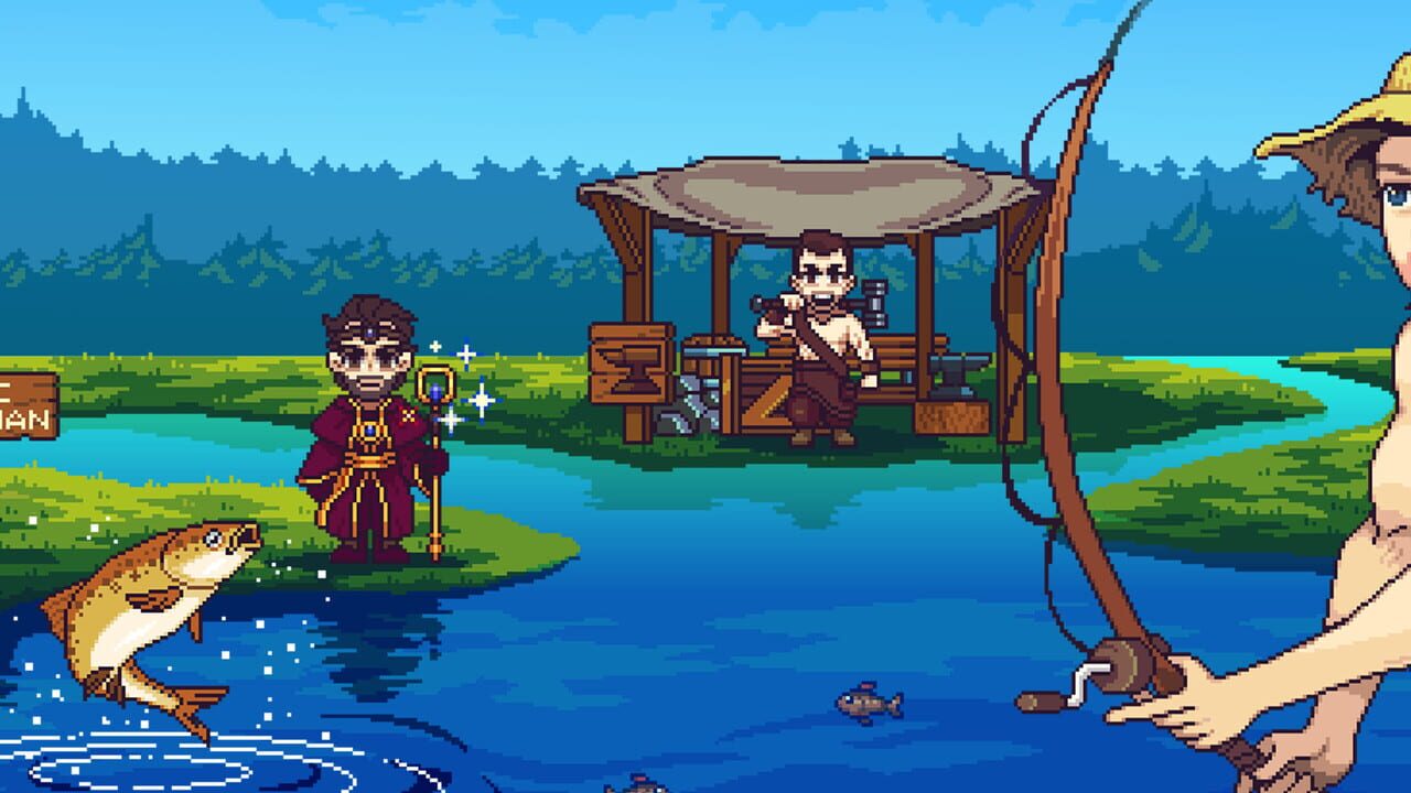 Epic NPC Man Nice Day for Fishing Image