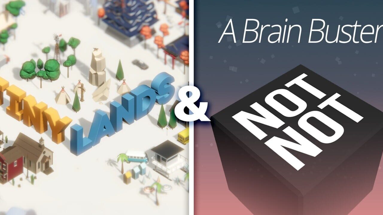 Tiny Lands & Not Not: A Brain Buster Image