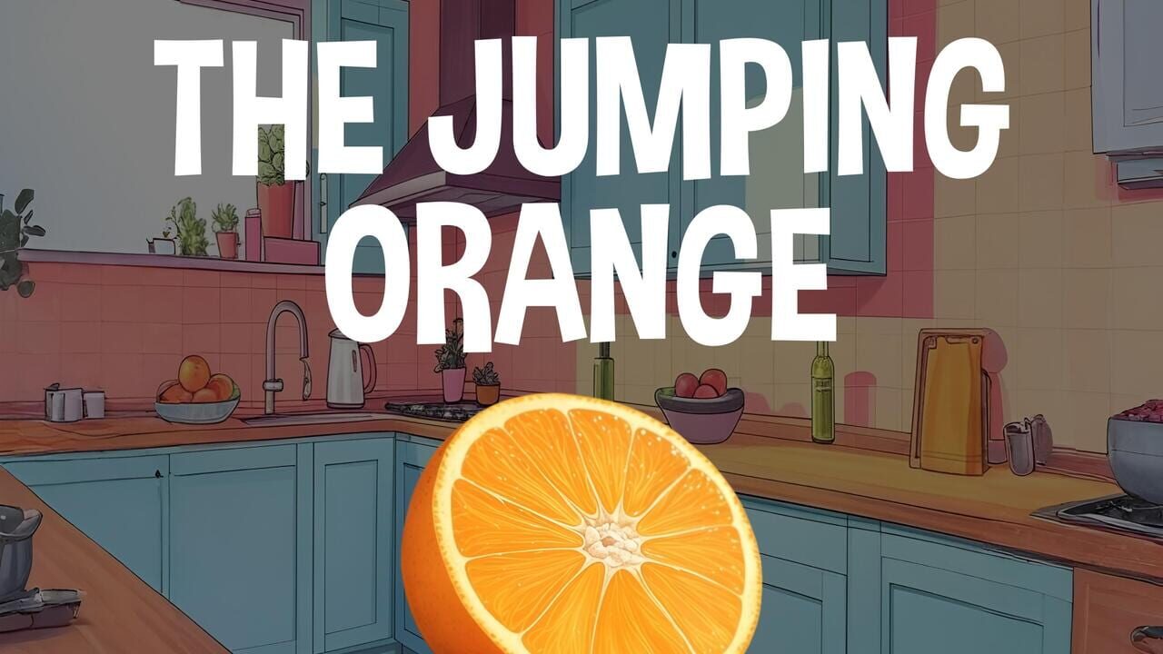 The Jumping Orange Image
