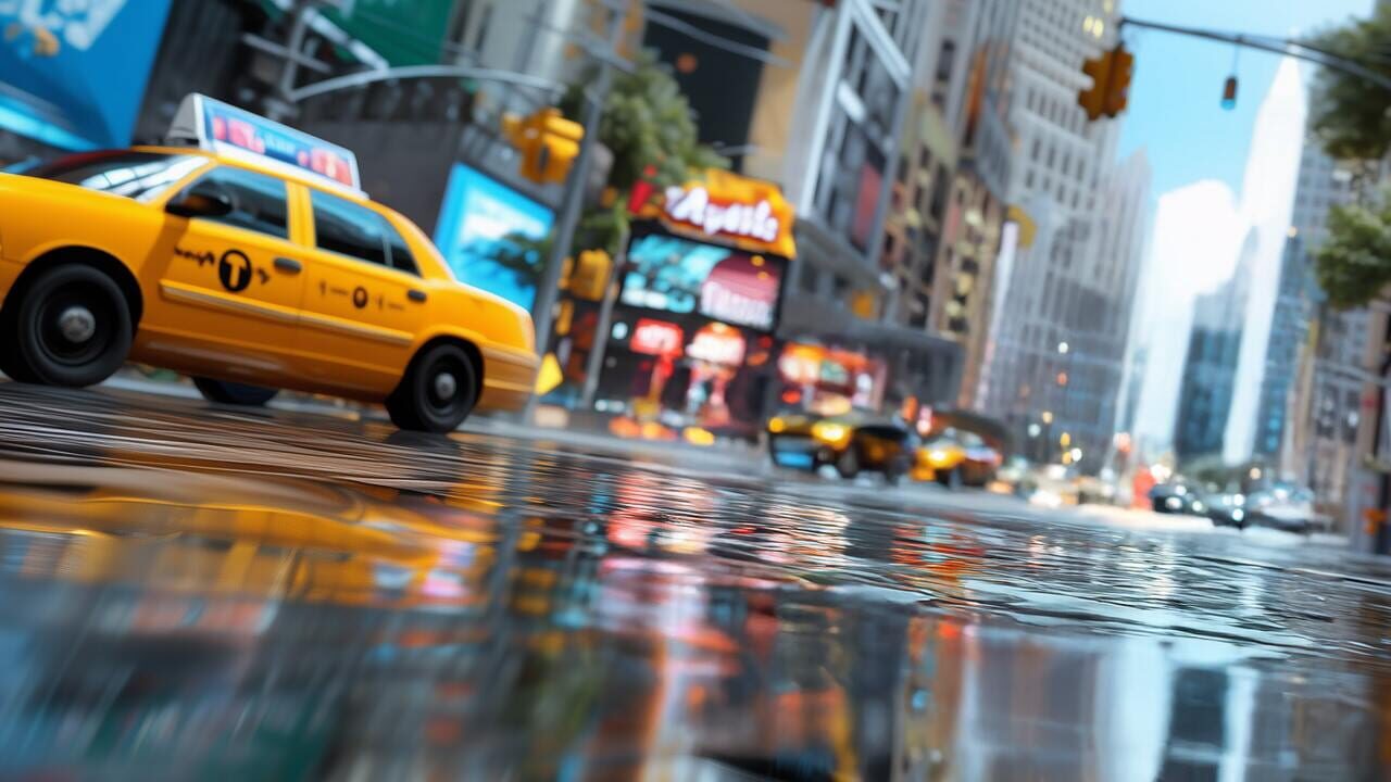 Taxi Simulator Driver: NY City Rides Image
