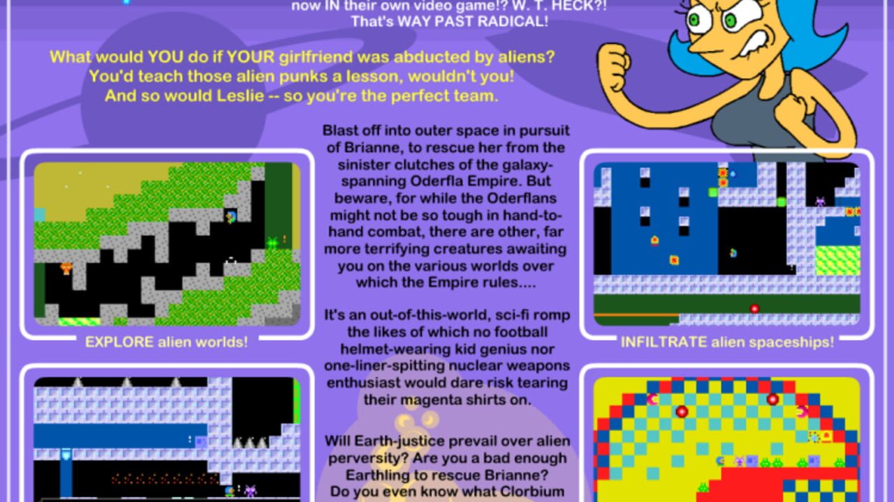 Leslie & Brianne's Galactic Rampage Image