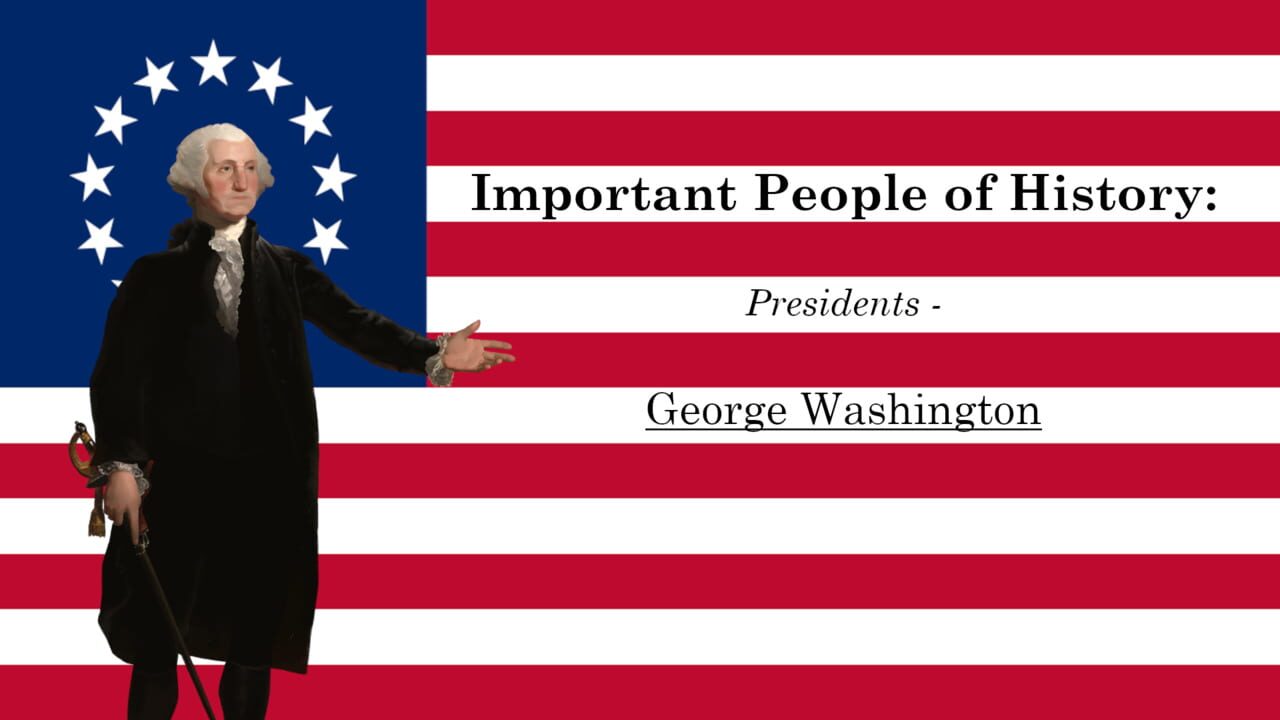 Important People of History: Presidents - George Washington artwork 1