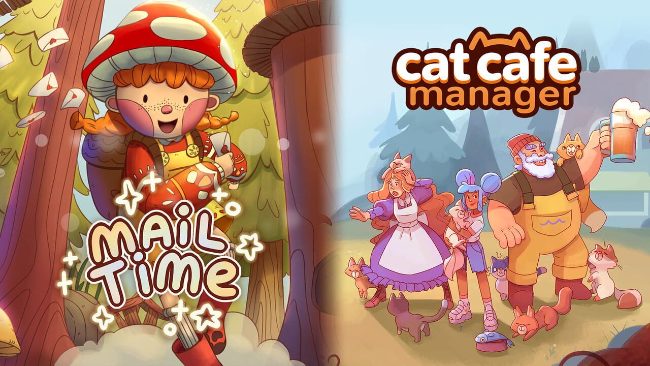 Mail Time + Cat Cafe Manager Image