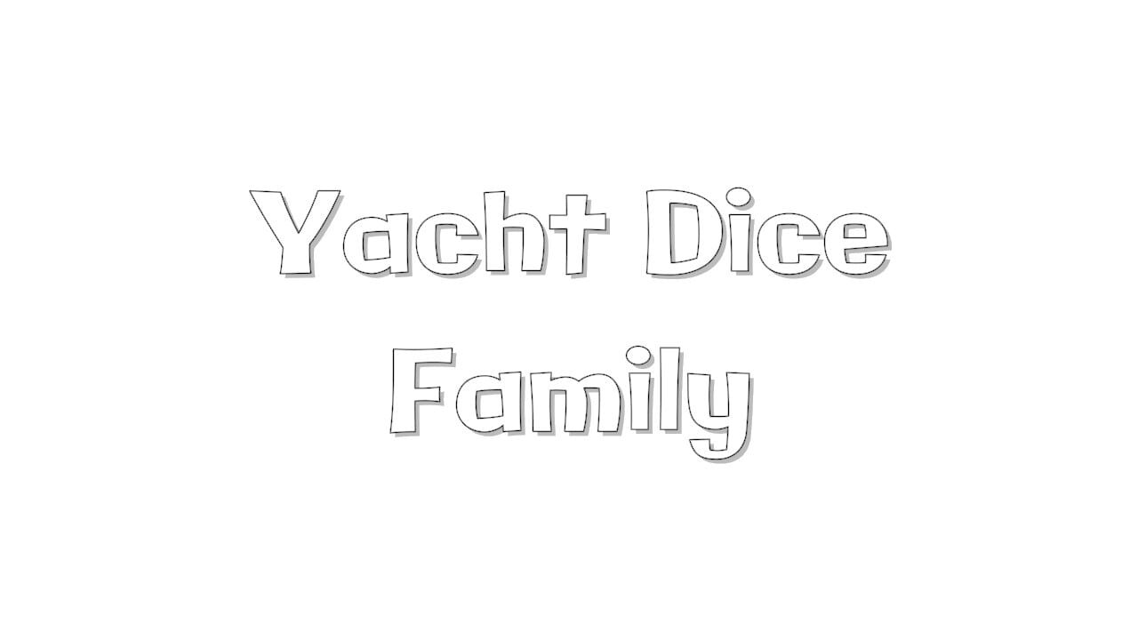 Yacht Dice Family Image