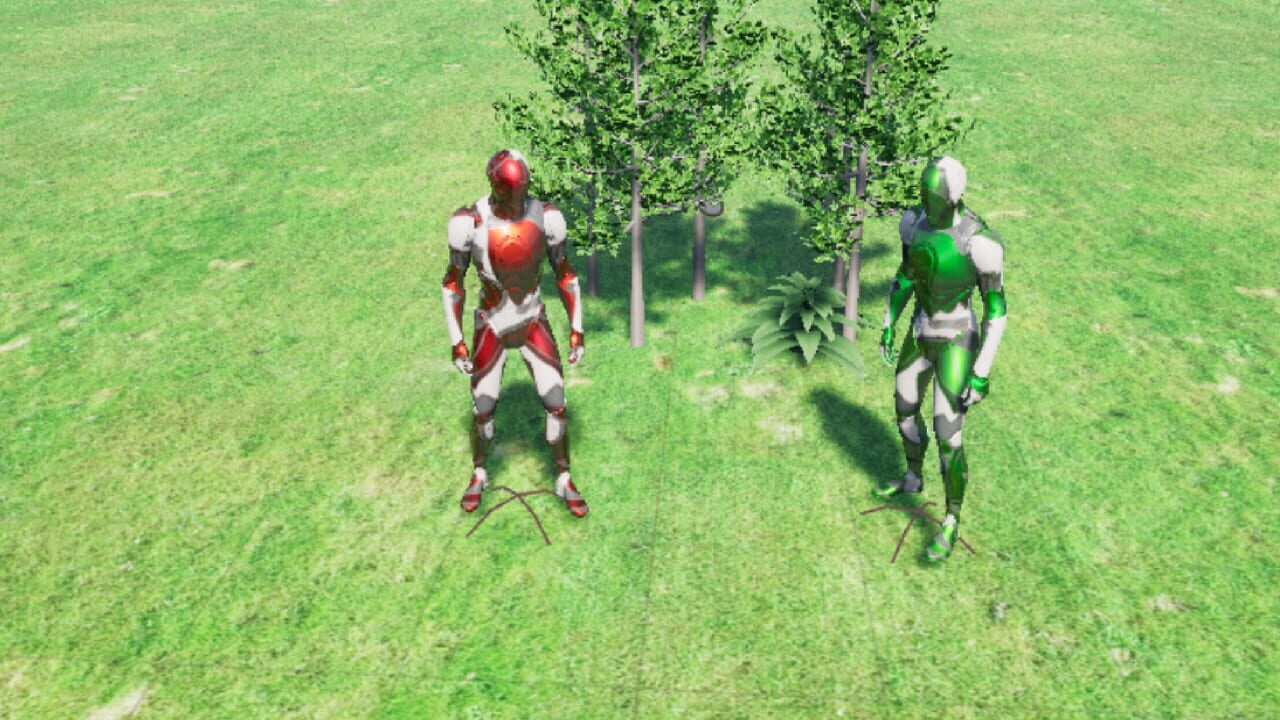 Red vs. Green Image