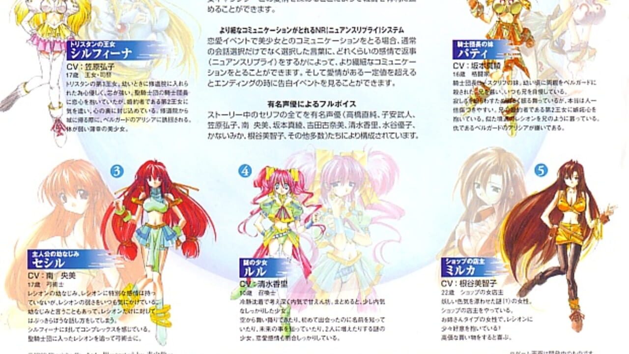 Lunar Wing: Toki wo Koeta Seisen Image