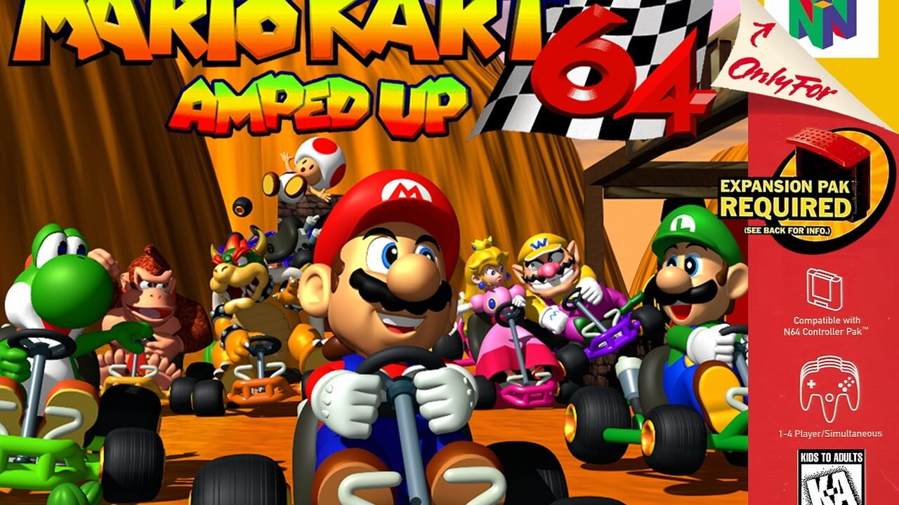 Mario Kart 64: Amped Up - Version 3 Image