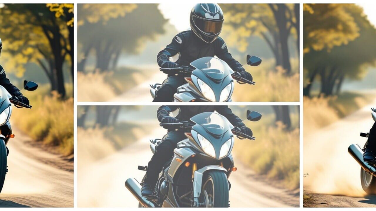 Motorcycle Boy Image