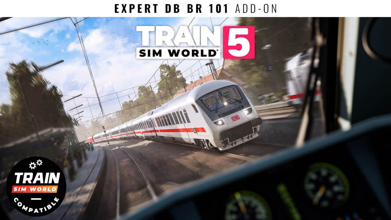 Train Sim World 5: Expert DB BR 101 & IC Steuerwagen Loco Add-On Image