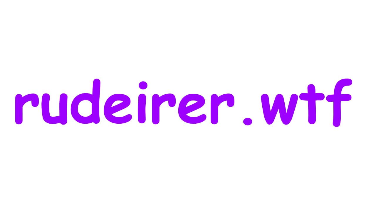 Rudeirer.wtf Image