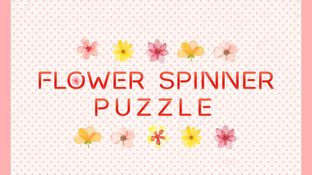 Flower Spinner Puzzle Image