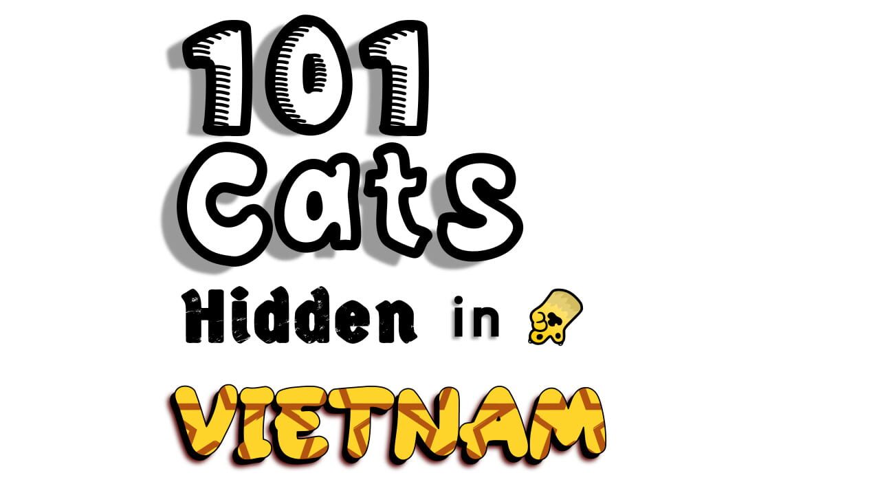 101 Cats Hidden in Vietnam Image