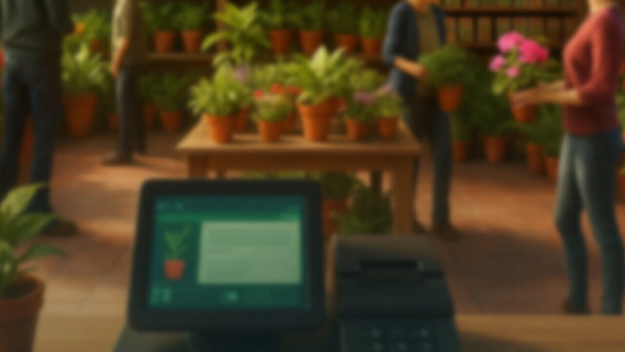 Sunny Blooms Garden Center Image