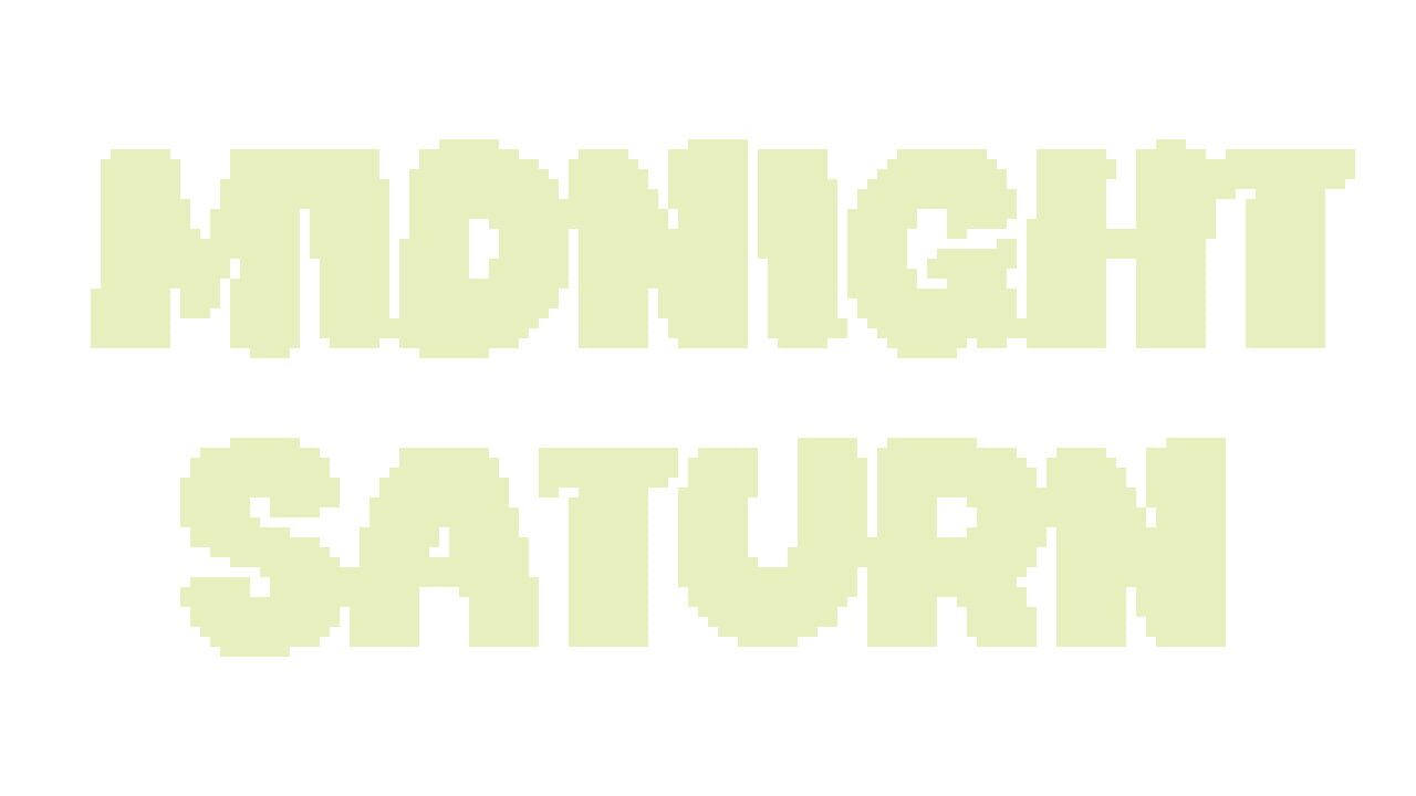 Midnight Saturn Image