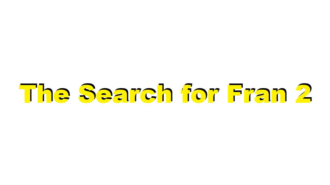 The Search for Fran 2 Image