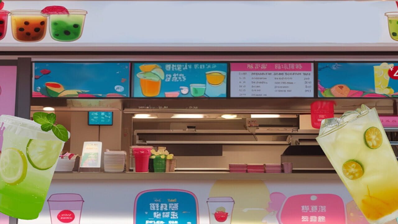 Boba Cafe Simulator key art