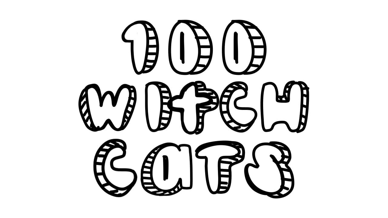 100 Witch Cats Image